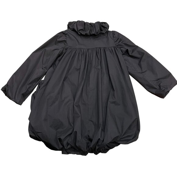 H&M Bubble Hem Zip Jacket, Pockets, Dark Gray, 4 - Picture 9 of 10